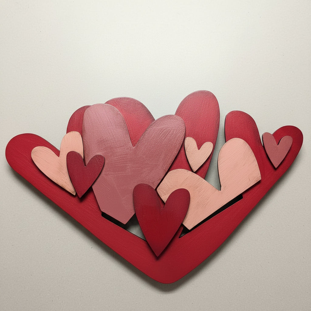 Heart Valentine's Day Insert for Envelope Door Sign *sign sold seperately* ei26