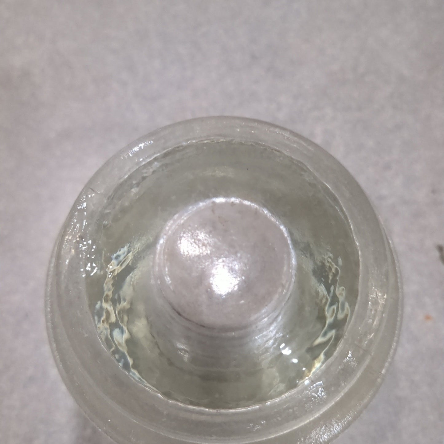 Vintage Insulator Hemingray Clear Glass #56 h656