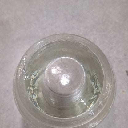 Vintage Insulator Hemingray Clear Glass #56 h656
