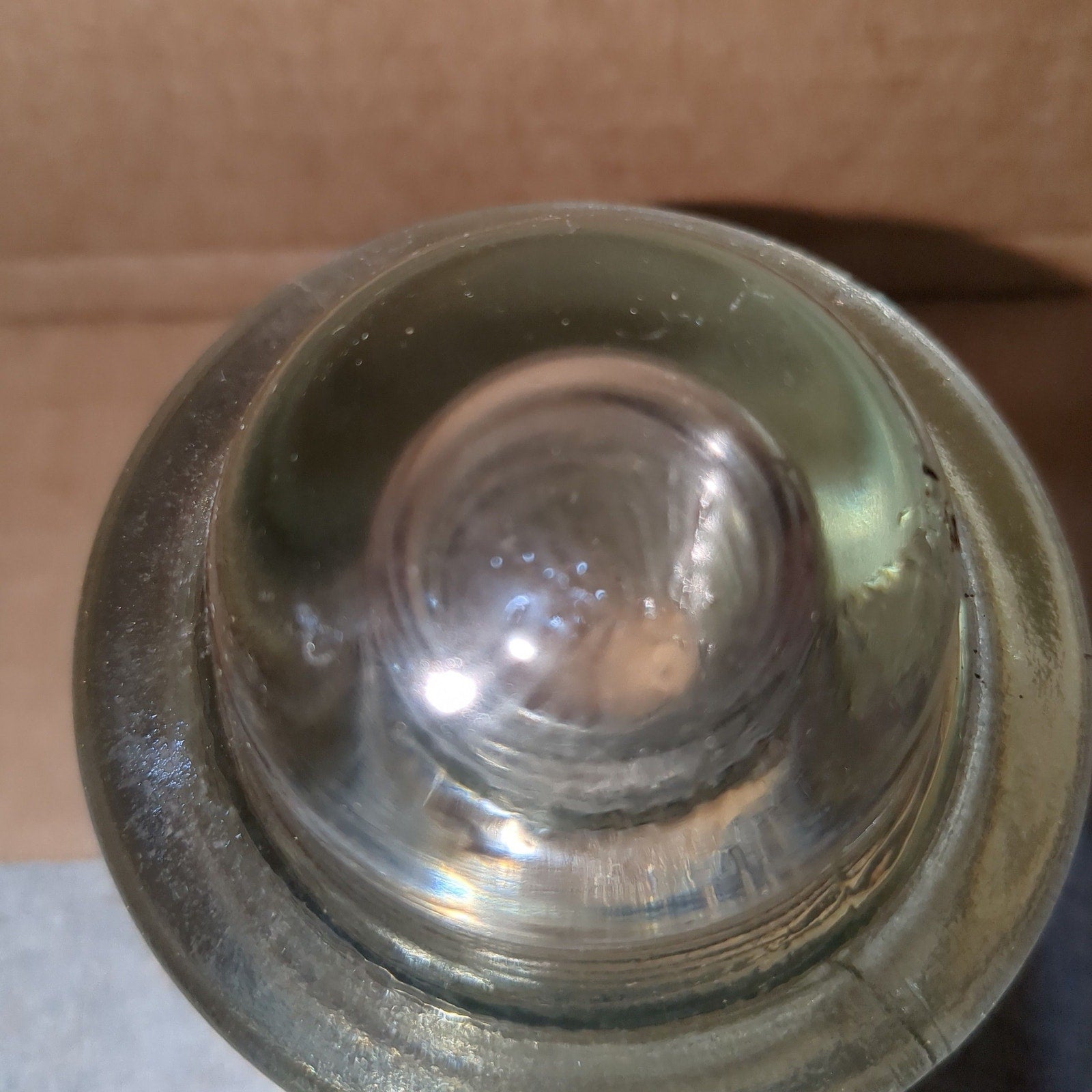 a-51 Vintage Armstrong Telephone Pole Glass Insulator, 51 - Cl/ 11 - 61.