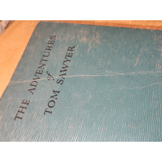 Vintage The Adventures Of Tom Sawyer Samuel L Clemens 1931 HC Saalfield