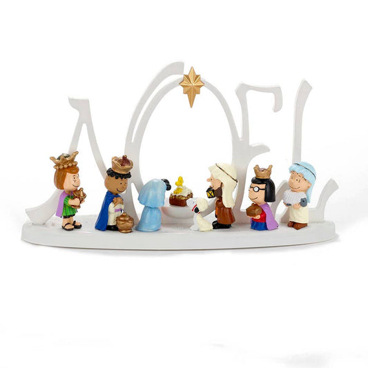 Peanuts Lighted Nativity pe1
