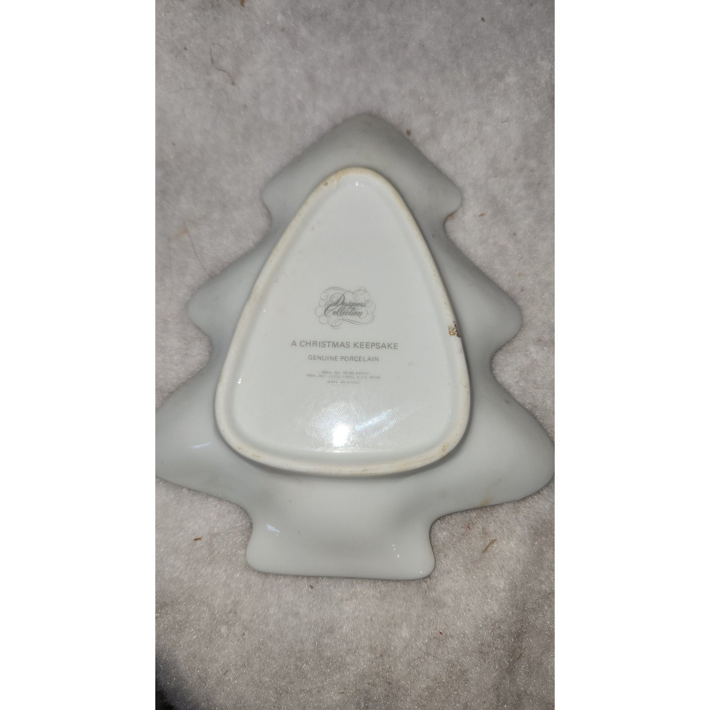 vintage Designer's Collection A Christmas Keepsake candy trinket dish