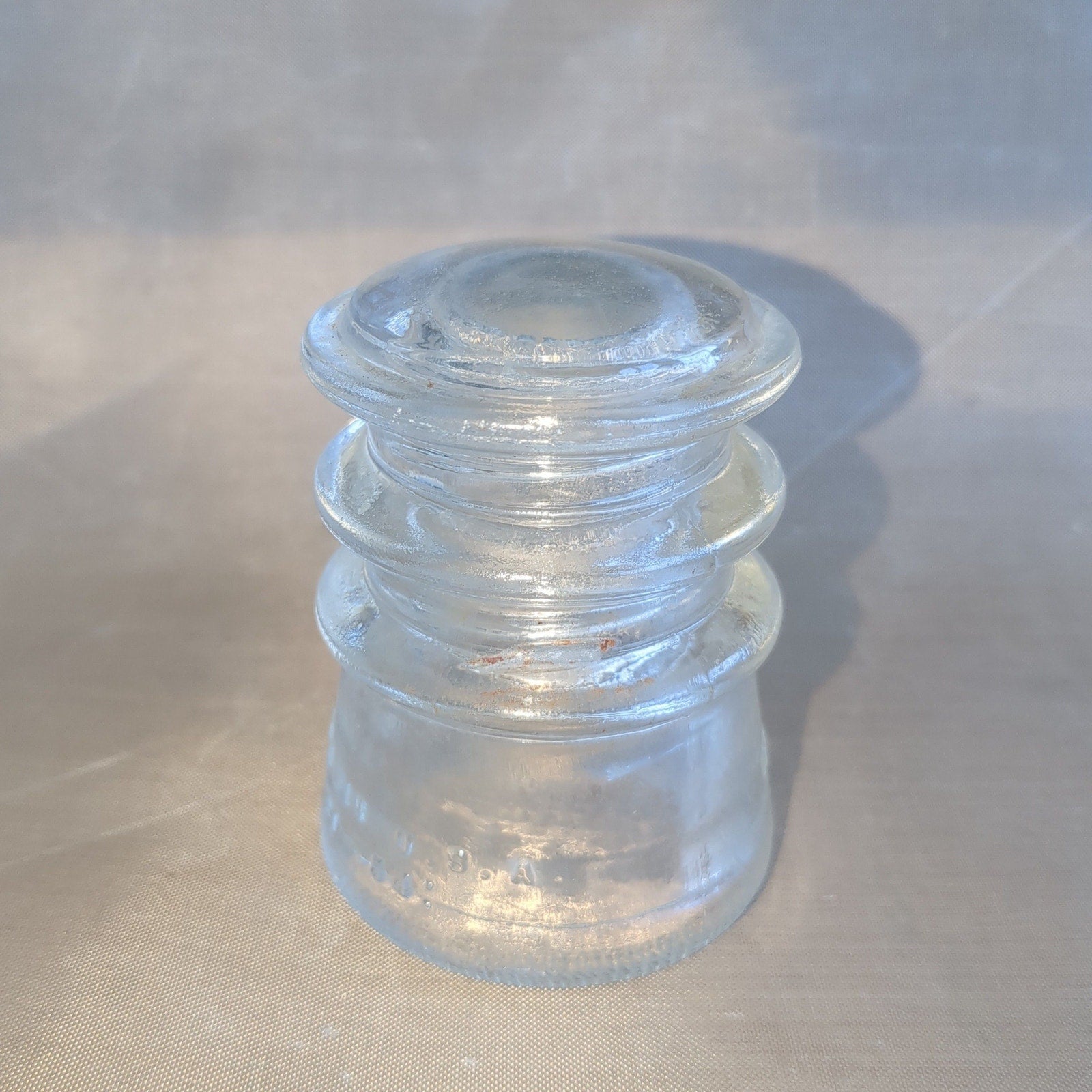 Vintage Hemingray 10 Glass Insulator 21-54 Made in U.S.A. H610