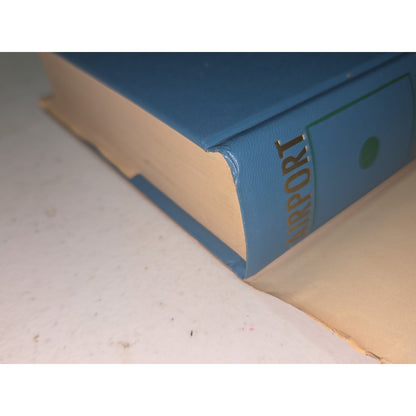 Vintage Hardcover Airport By Arthur Hailey Book Club Edition 1968 Bk65