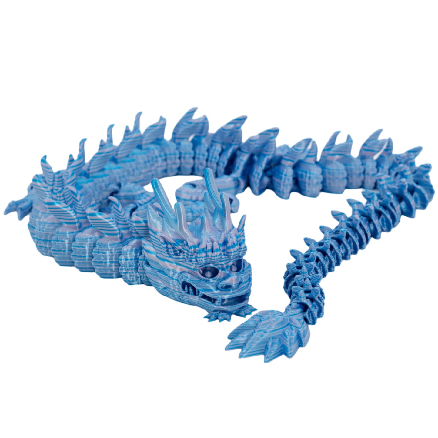 3D Printed Oriental Dragon Fidget | Multiple Colors | Black Sheep Products LLC