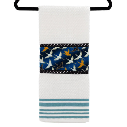 Sandhill Crane Tea Towels | Multiple Colors | Lori's Specialty Design