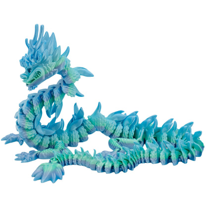 3D Printed Oriental Dragon Fidget | Multiple Colors | Black Sheep Products LLC