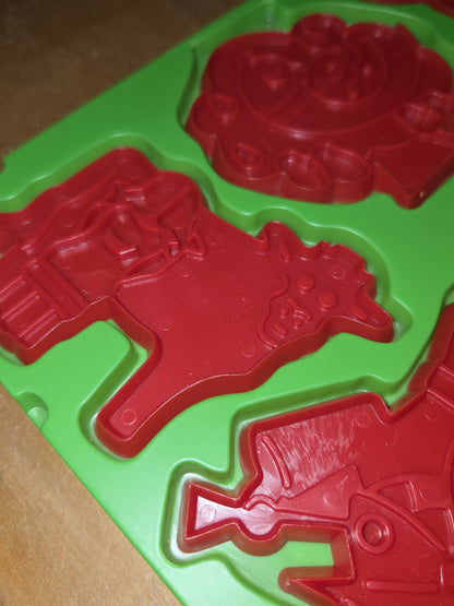 Vintage Collectible Cookie Cutters Kraft Kitchens The Twelve Days Of Christmas Plastic Cookie Cutters 1978 With Box cc76