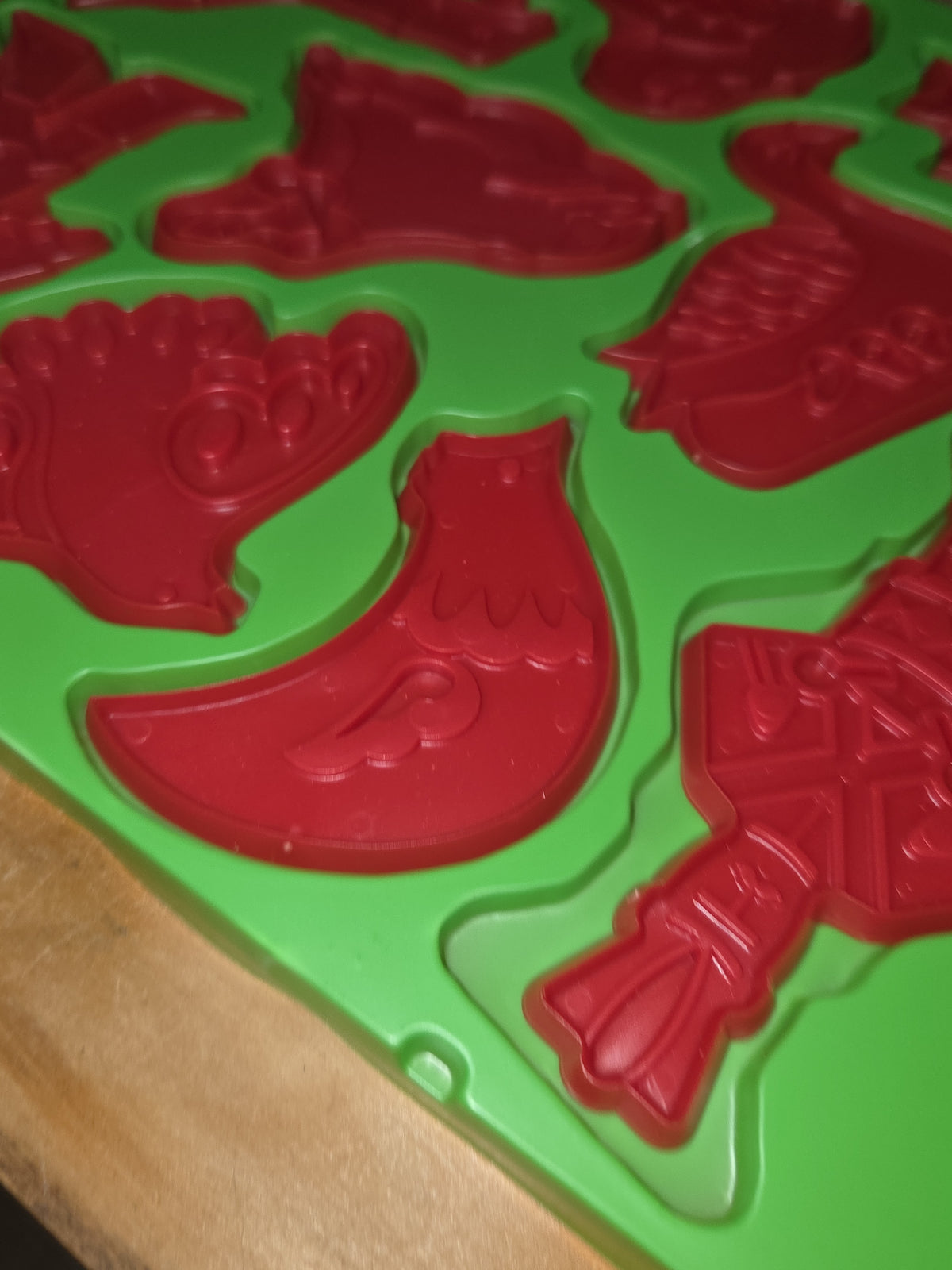 Vintage Collectible Cookie Cutters Kraft Kitchens The Twelve Days Of Christmas Plastic Cookie Cutters 1978 With Box cc76