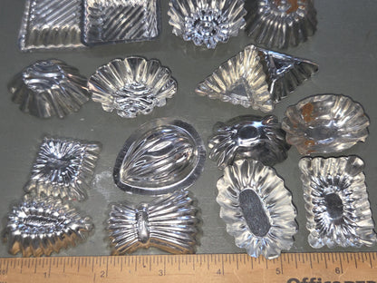 Vintage Molds Chocolate Butter Candy Set of 20 with 13 Different Patterns