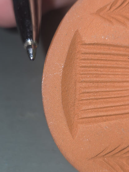 Vintage Collectible Cookie Stamp Rycraft Terra Cotta Wheat Pattern as is cs9