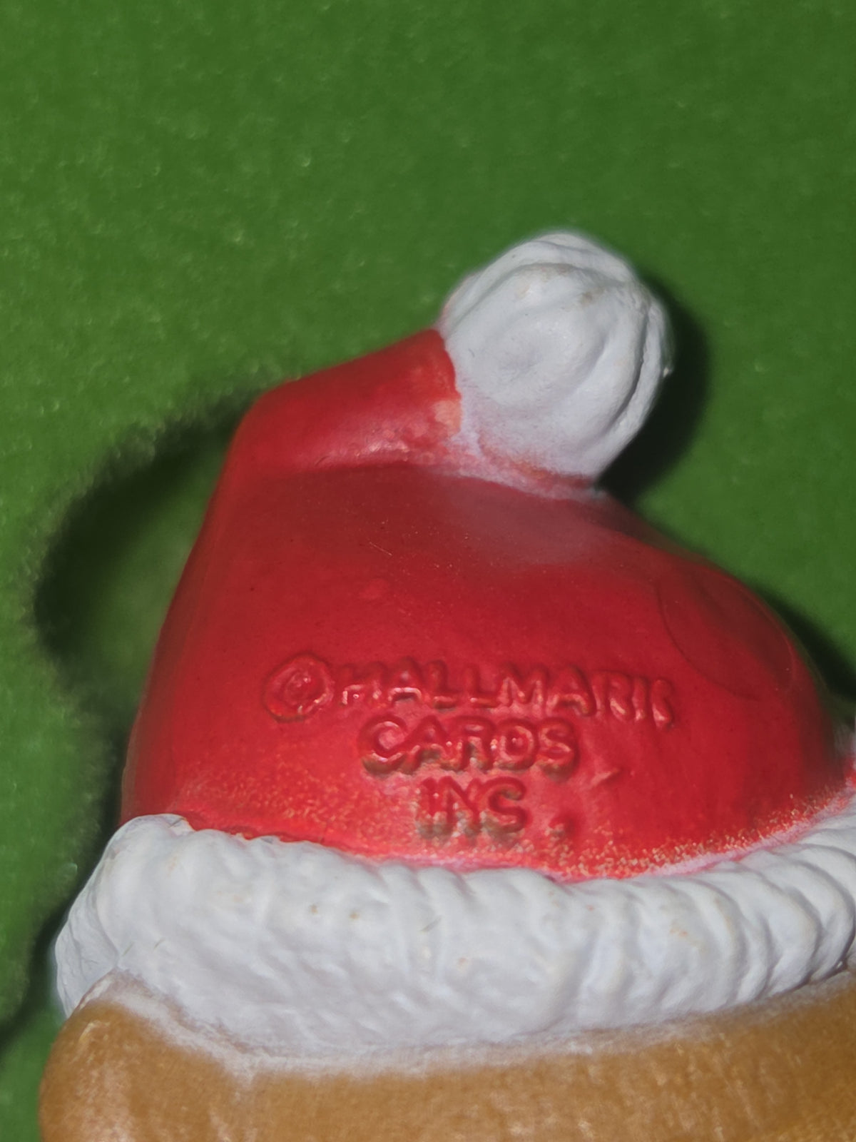Vintage Hallmark Tree-Trimmer Ornament A Christmas Treat Bear Candy Cane 1979