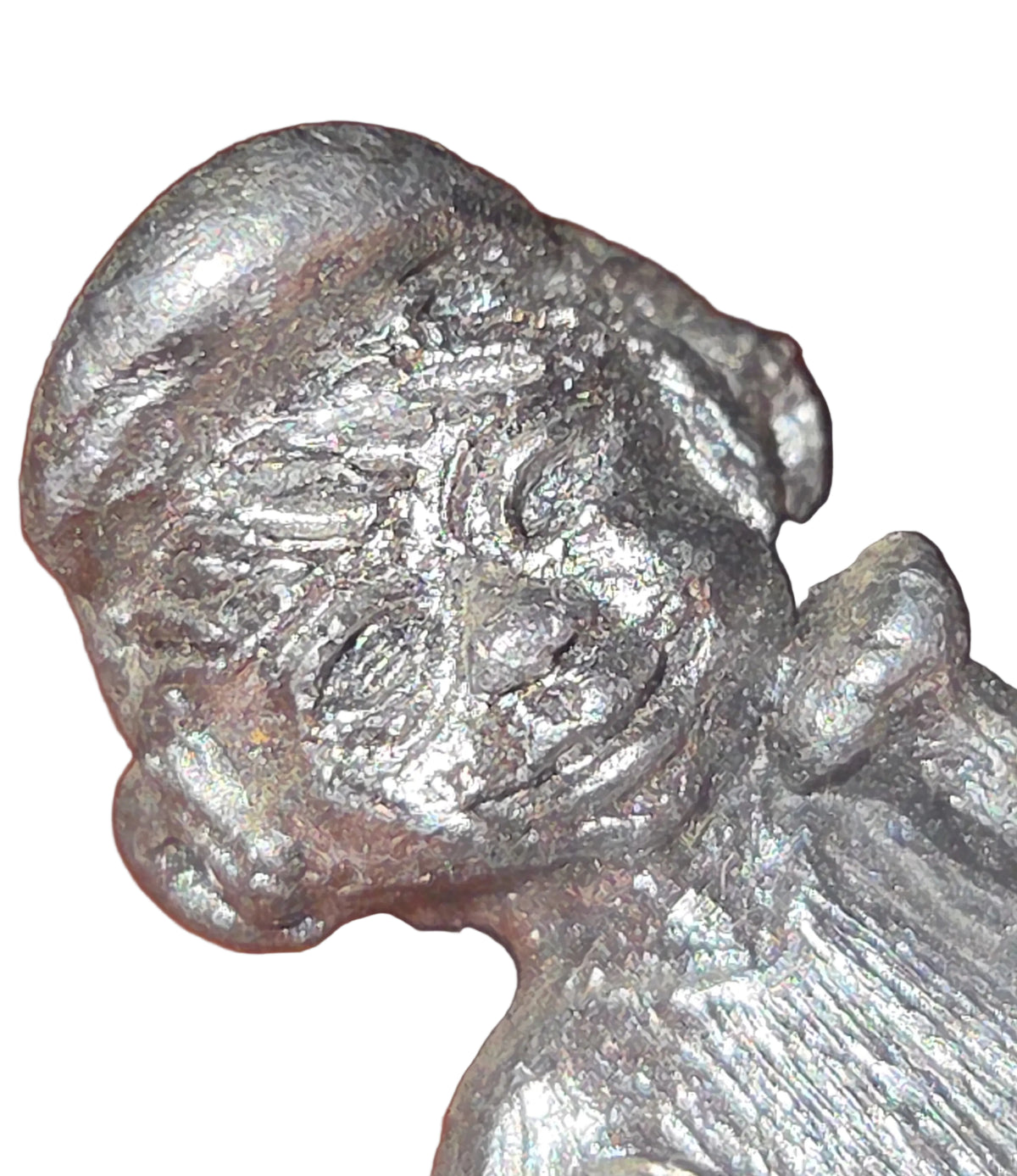 Vintage Mini Pewter Baseball Player Boy