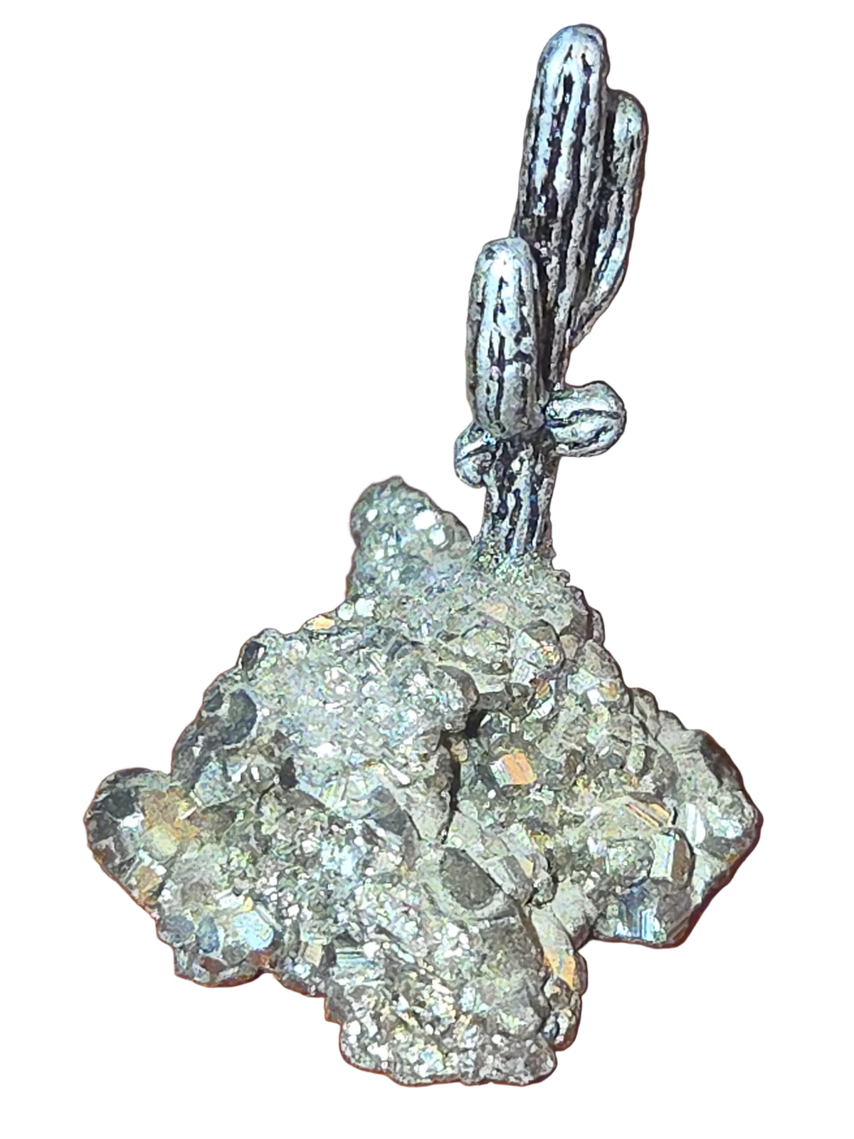 Vintage Pyrite Fool’s Gold with Cactus Tourist Souvenir