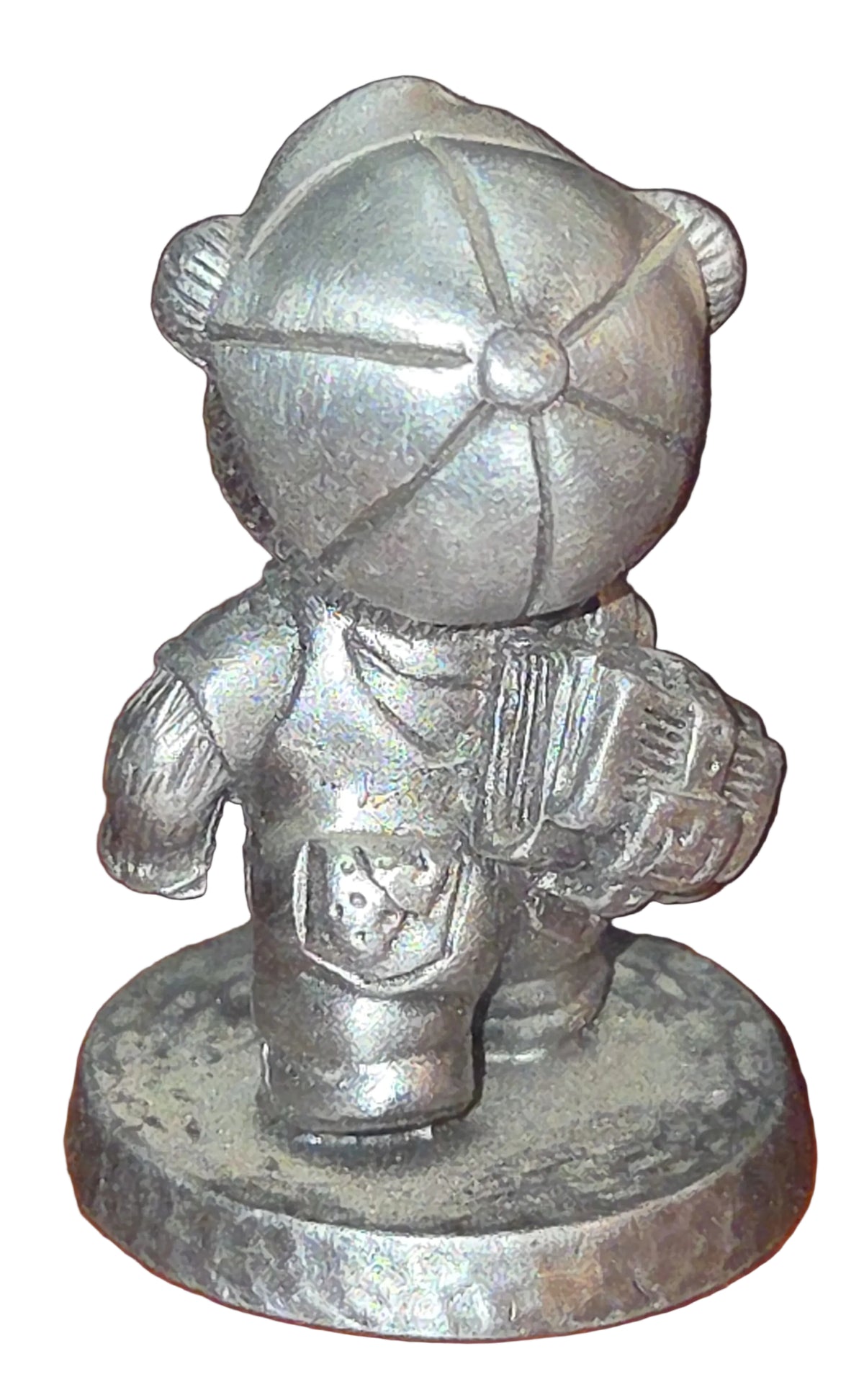Vintage Avon Pewter Benjamin Bearington Little Bear First Day Back Summer is Over