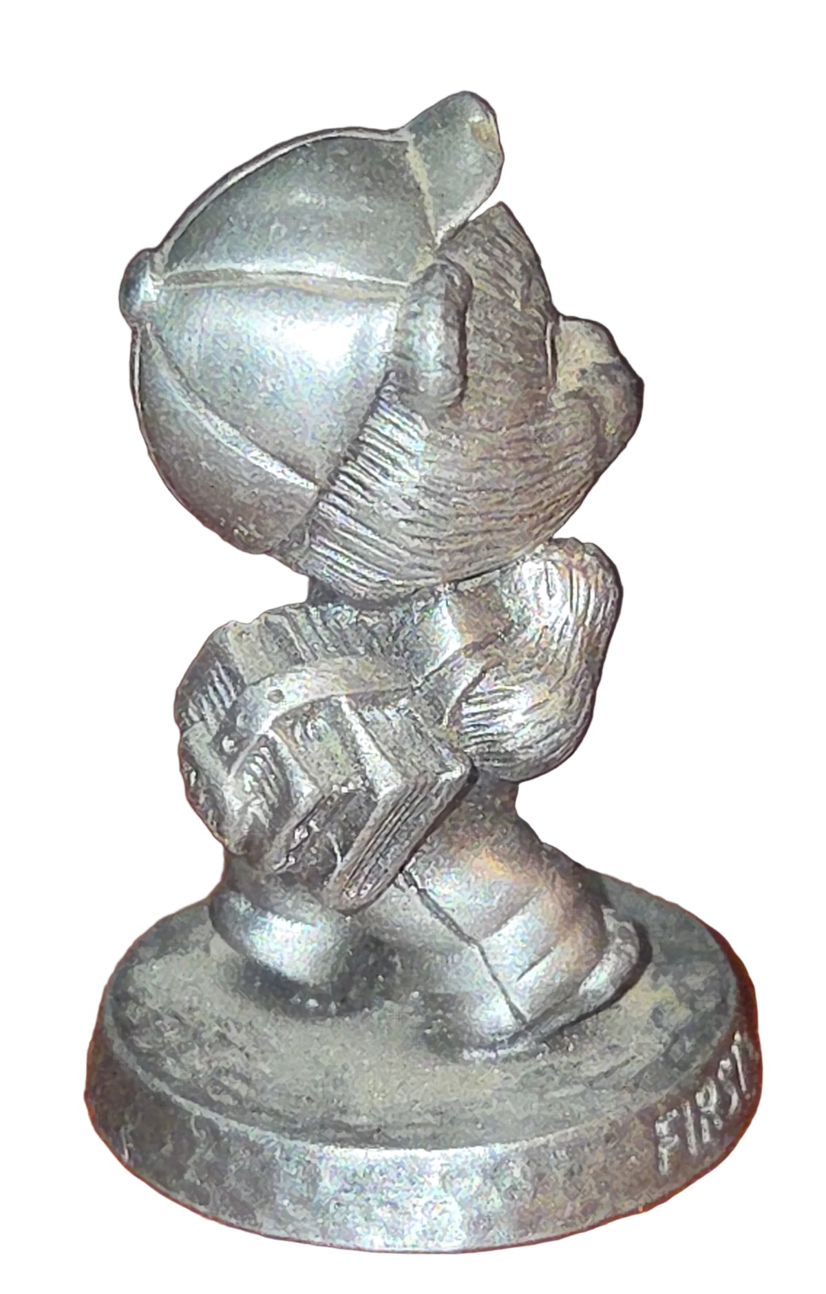Vintage Avon Pewter Benjamin Bearington Little Bear First Day Back Summer is Over