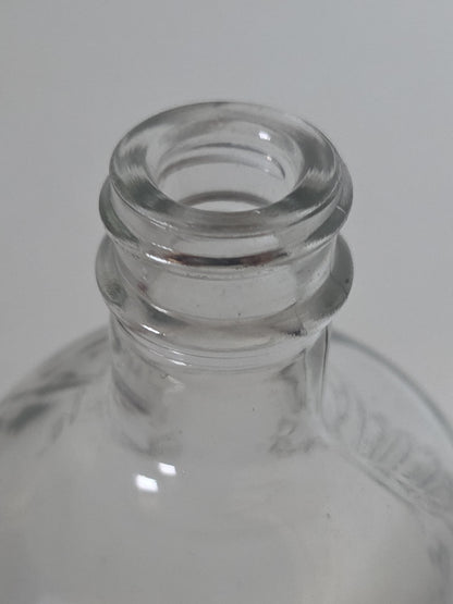 Vintage Medicine Bottle Peacock Chem. Co. St. Louis, USA 6 Inches tall Owens vmb11