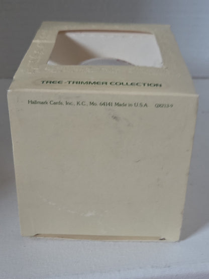 Vintage Hallmark Christmas Satin Ornament 1979 To A Special Teacher Racoon (Copy)