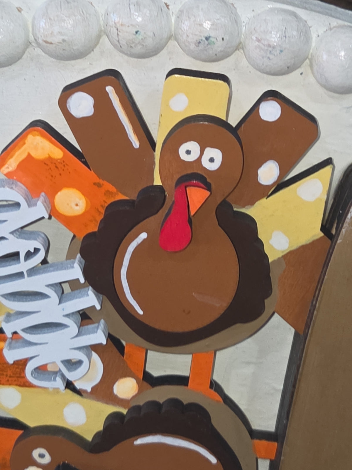 Turkey Insert for Interchangeable Pot Spilling Door Sign *Sign Sold Seperately*