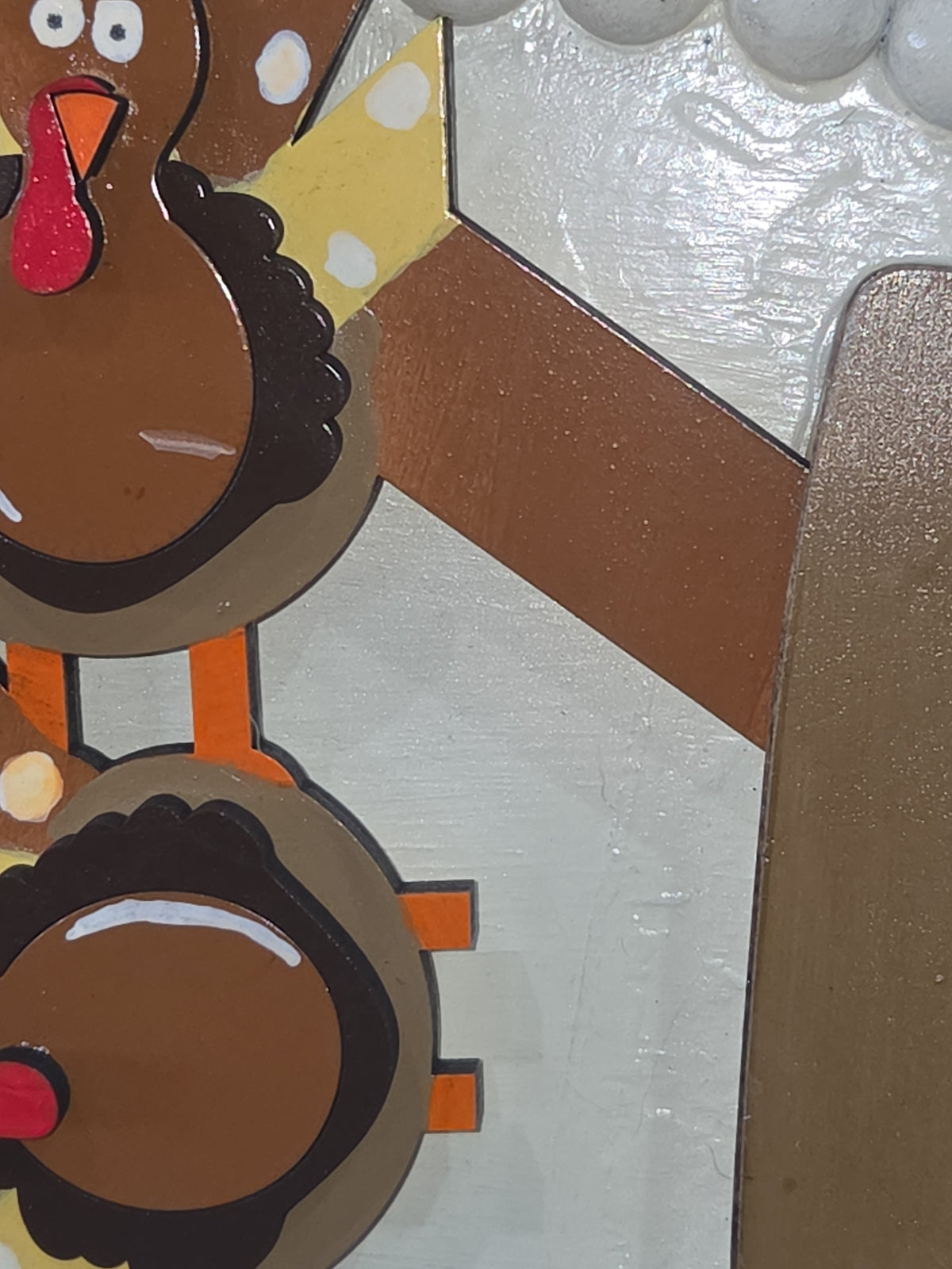 Turkey Insert for Interchangeable Pot Spilling Door Sign *Sign Sold Seperately*