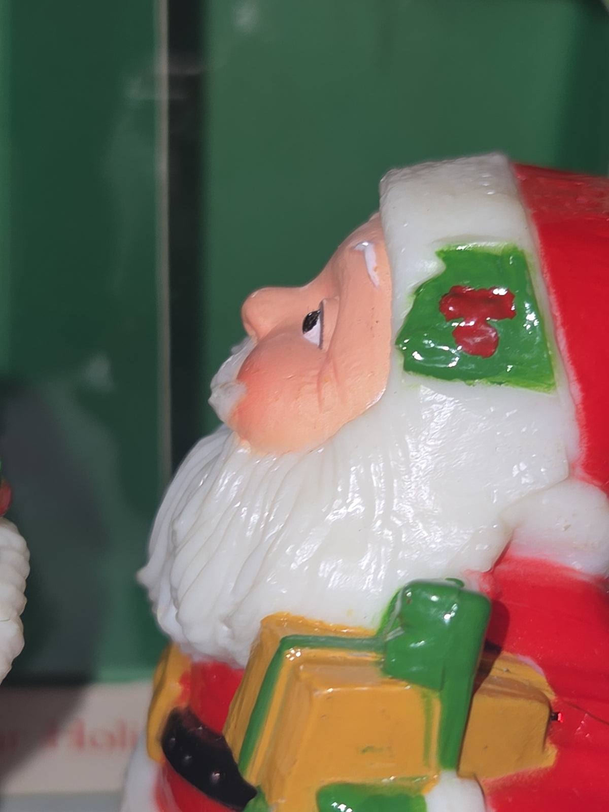 Vintage Hallmark Salt & Pepper Shakers Santa & Mrs Claus NIB in Box See Photos