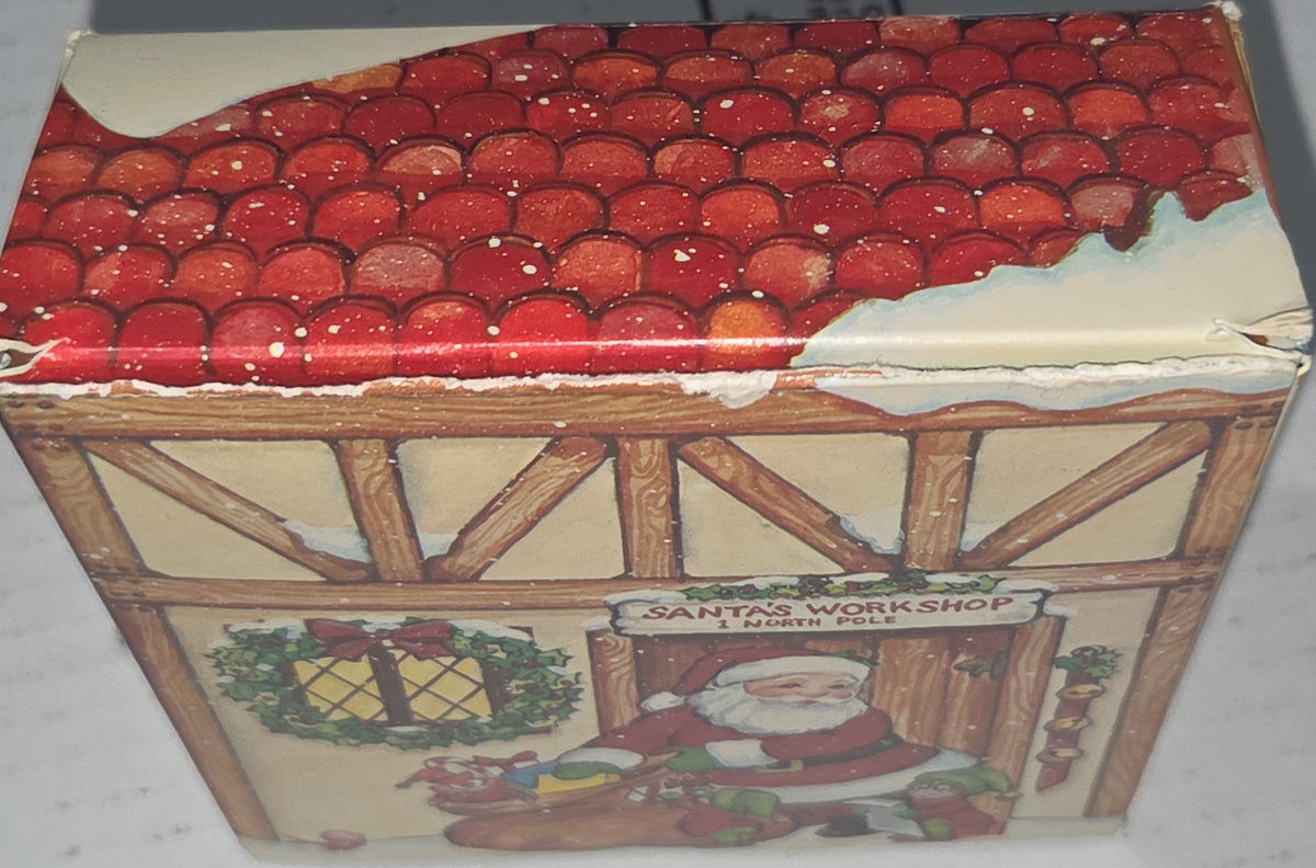 Vintage Hallmark Salt & Pepper Shakers Santa & Mrs Claus NIB in Box See Photos