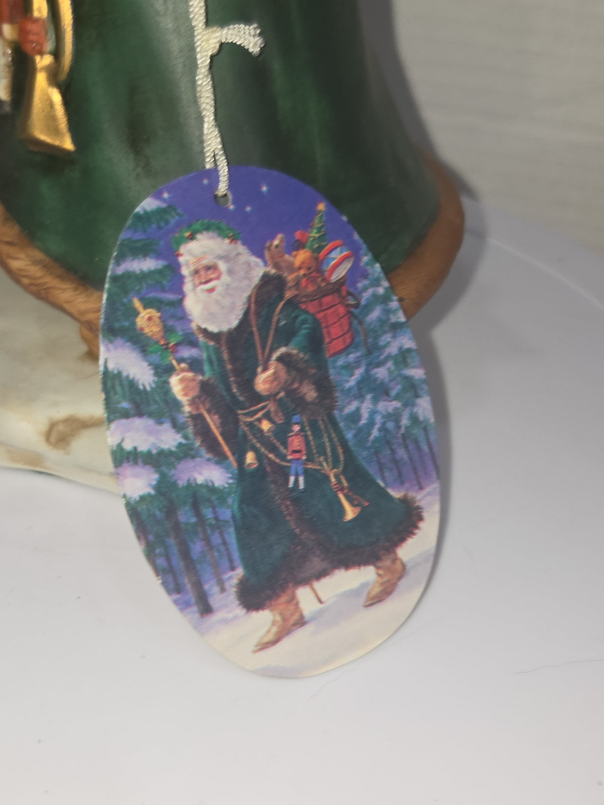 Vintage Ceramic Santa Father Xmas 9 1/4"