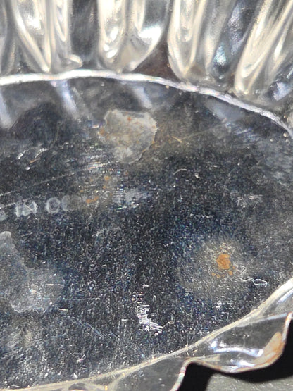 Vintage Small Oval Aluminum Fluted Tart Tin Baking Pans Made in Germany Set of 6