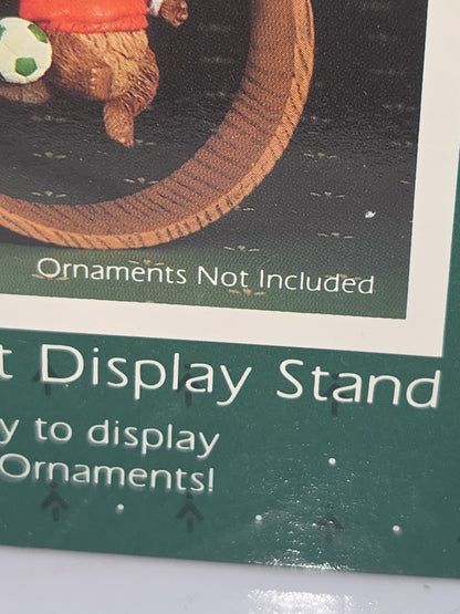 Vintage Hallmark Expandable Ornament Display Stand with 3 Rings NOS 1985