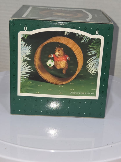 Vintage Hallmark Expandable Ornament Display Stand with 3 Rings NOS 1985