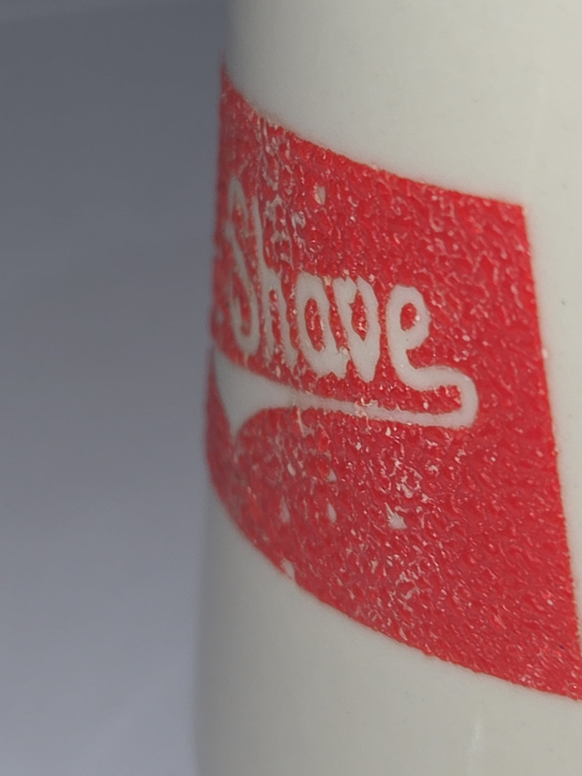 Vintage Burma Shave Ceramic Shave Cup with Shave Brush