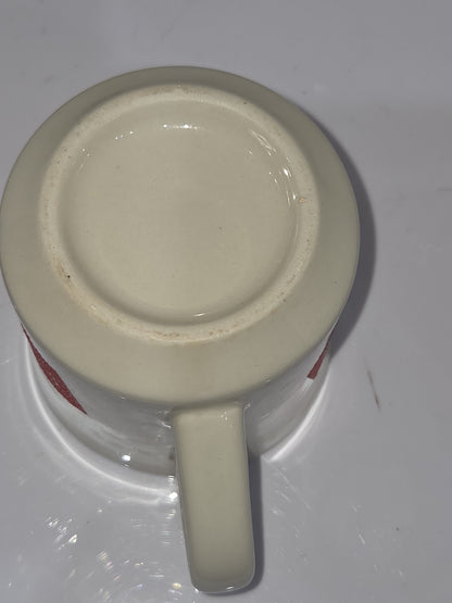 Vintage Burma Shave Ceramic Shave Cup with Shave Brush