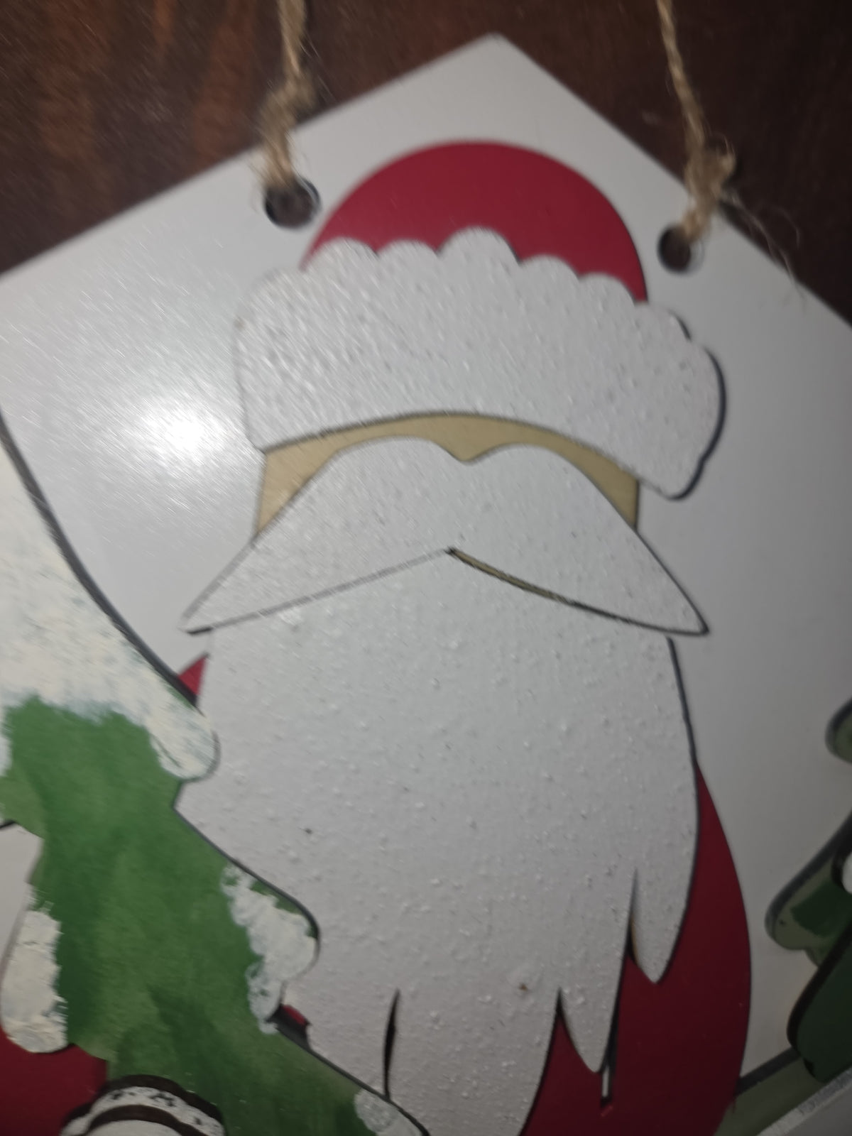 Santa Insert for Envelope Door Sign *sign sold seperately*