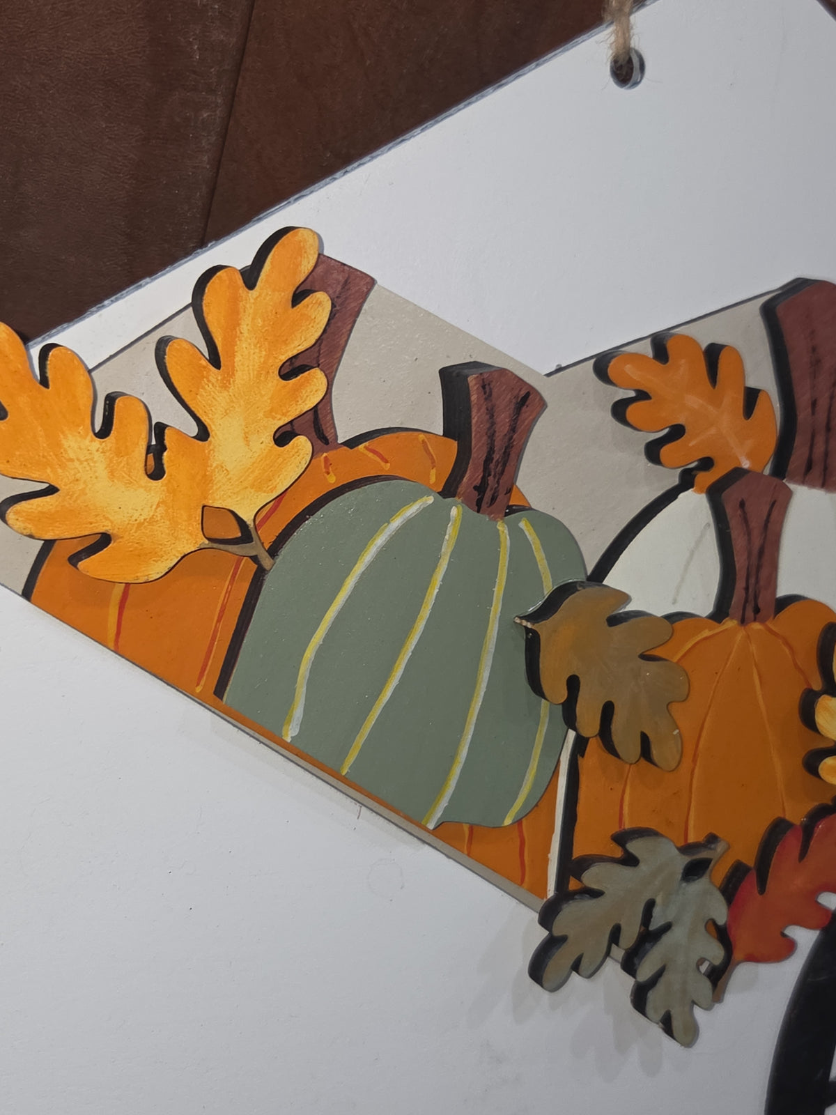 Fall Pumpkin Leaves Insert for Envelope Door Sign *sign sold seperately*