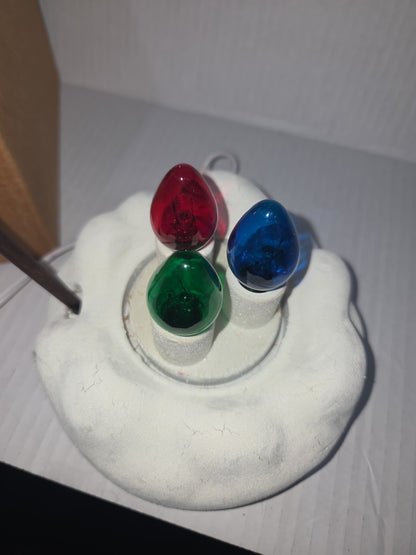 Vintage Avon Chilly Sam vintage Avon Sam the Snowman Works  Original Box READ Description Snow was painted 1993