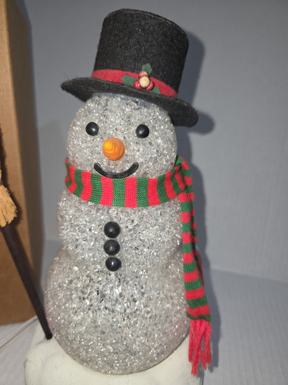 Vintage Avon Chilly Sam vintage Avon Sam the Snowman Works  Original Box READ Description Snow was painted 1993