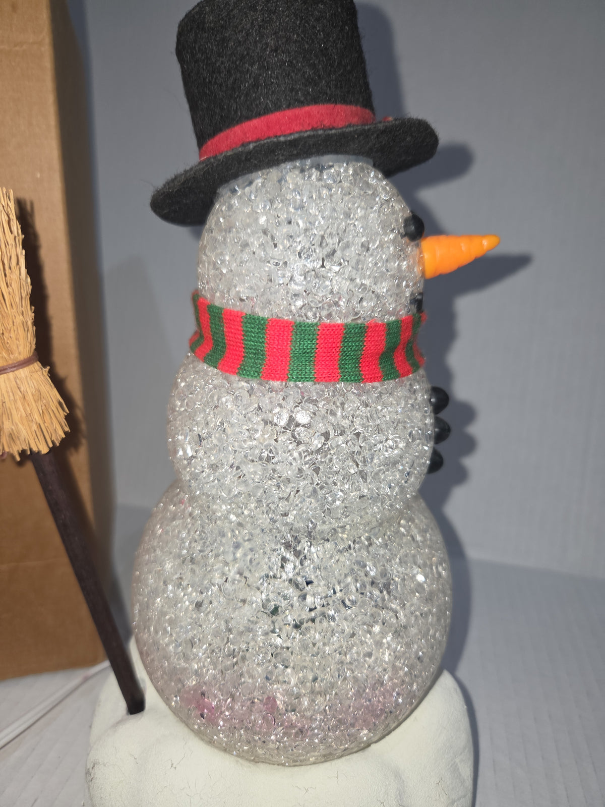 Vintage Avon Chilly Sam vintage Avon Sam the Snowman Works  Original Box READ Description Snow was painted 1993
