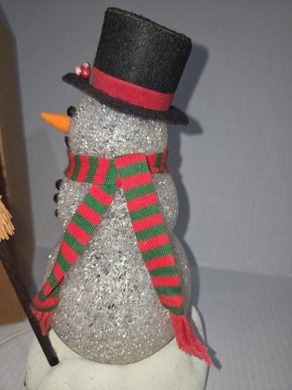 Vintage Avon Chilly Sam vintage Avon Sam the Snowman Works  Original Box READ Description Snow was painted 1993