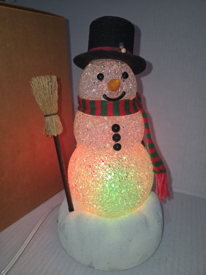 Vintage Avon Chilly Sam vintage Avon Sam the Snowman Works  Original Box READ Description Snow was painted 1993