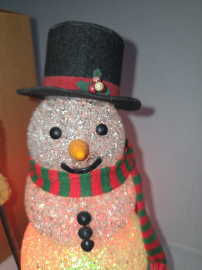 Vintage Avon Chilly Sam vintage Avon Sam the Snowman Works  Original Box READ Description Snow was painted 1993