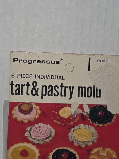 Vintage Fluted Tart Tin Baking Pans Made in West Germany Set of 6 NOS