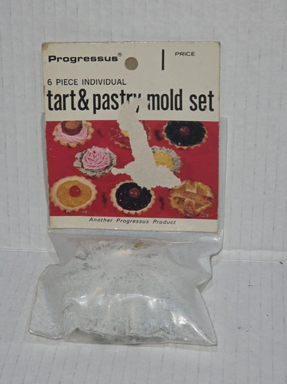 Vintage Fluted Tart Tin Baking Pans Made in West Germany Set of 6 NOS