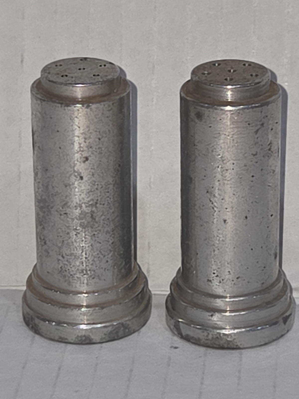 Vintage Salt and Pepper Shakers Art Deco Mini Travel
