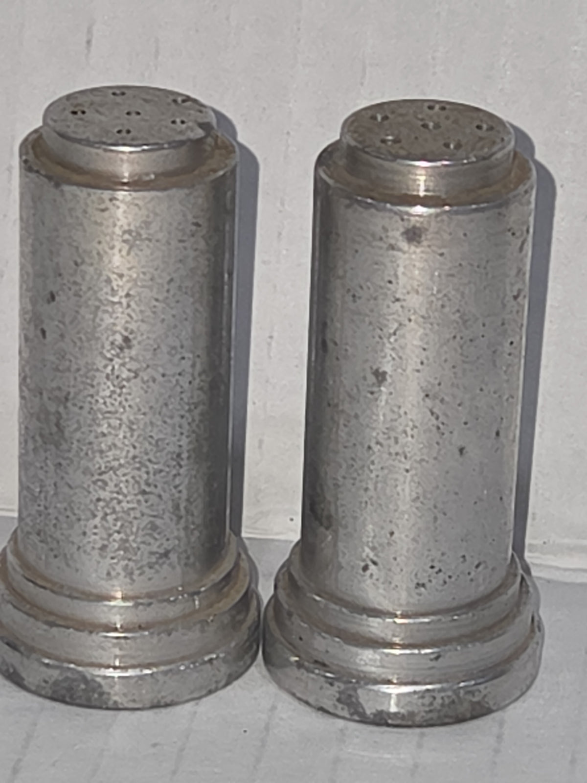 Vintage Salt and Pepper Shakers Art Deco Mini Travel
