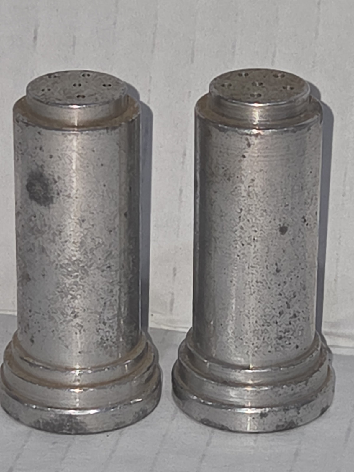 Vintage Salt and Pepper Shakers Art Deco Mini Travel