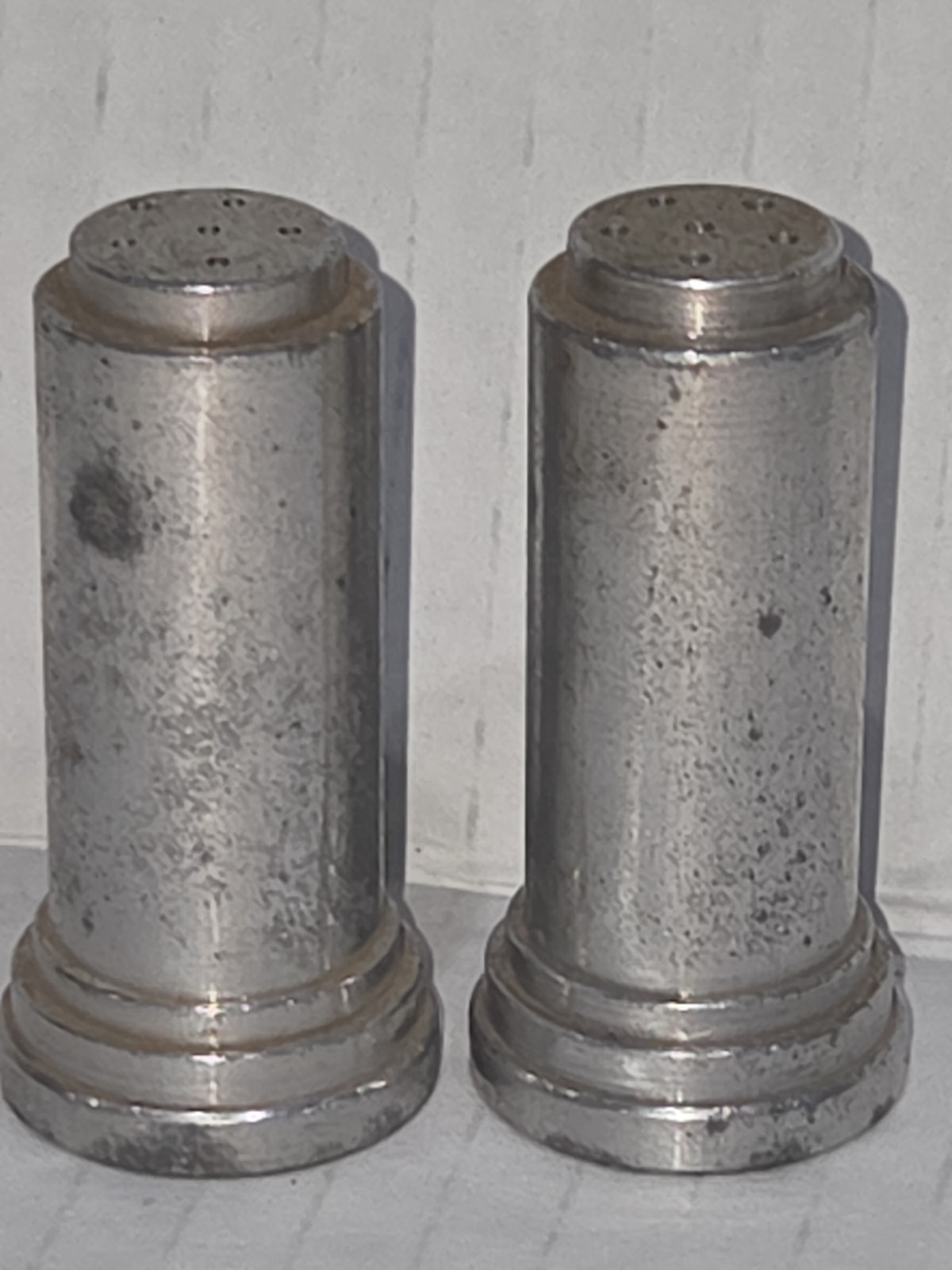 Vintage Salt and Pepper Shakers Art Deco Mini Travel