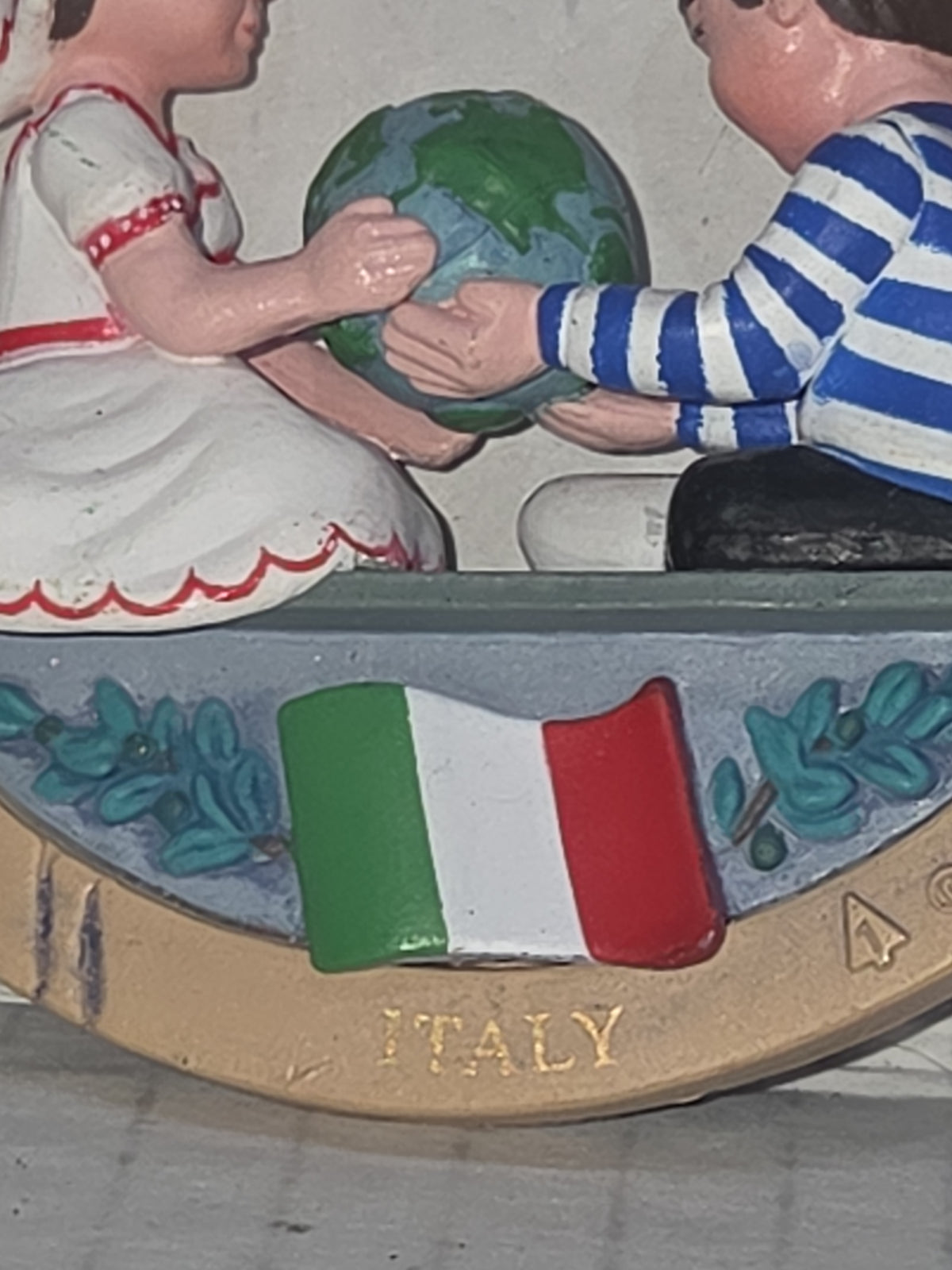 Vintage Hallmark Keepsake Ornament Italy First in Peace on Earth Series 1991