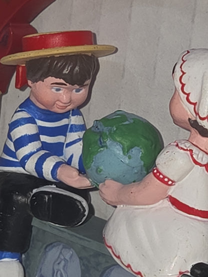 Vintage Hallmark Keepsake Ornament Italy First in Peace on Earth Series 1991