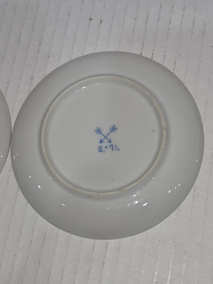 Vintage 4" Plates Set of 3 Arnart Creations Nash Rambler Runabout, Buick Touring Car, Oldsmobile Runabout Stauffer